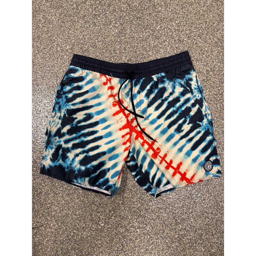 Volcom tie-dye board shorts